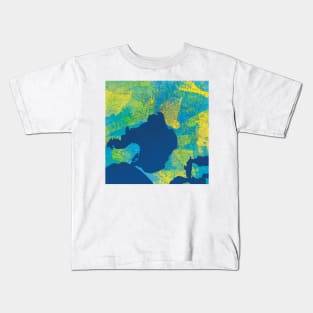 Melbourne Map Kids T-Shirt